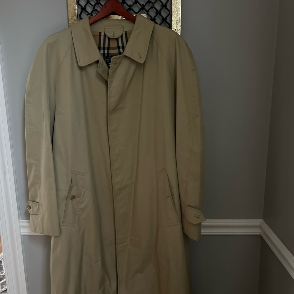 Burberry Tan Trench Coat